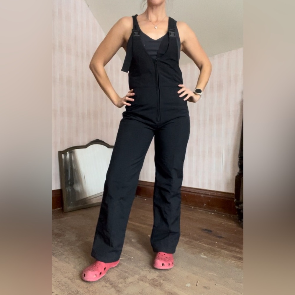 Snow bibs, black, Helly Hansen, ski bibs